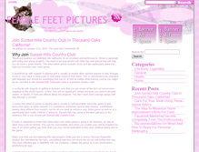 Tablet Screenshot of female-feet-pictures.net